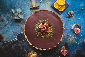 Photo chocolate cake