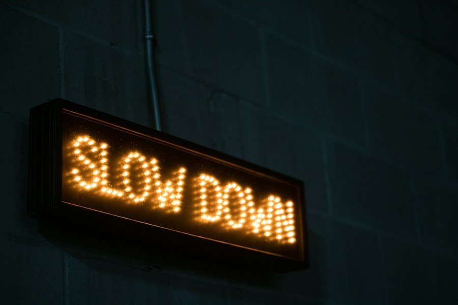 Photo slow down
