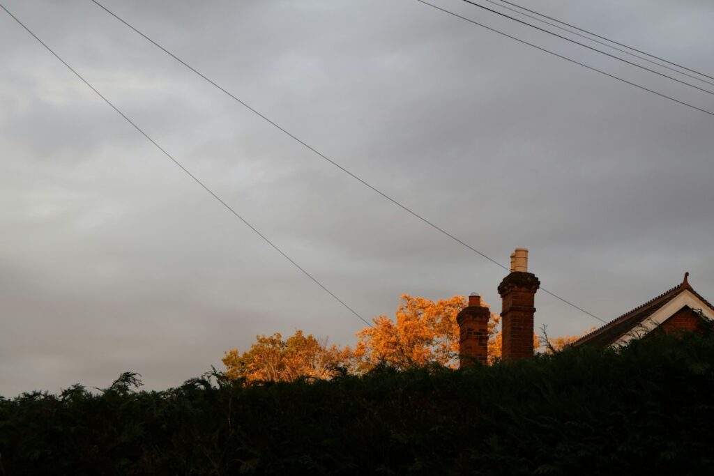 Photo rainy days at home