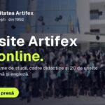 Universitatea ARTIFEX din București face un nou pas spre viitor: lansarea noului website oficial marchează o etapă importantă în procesul de modernizare și transformare digitală