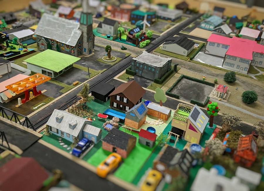 Photo local economy overview infographic